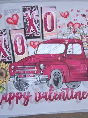 Valentines Day DTF Heat Transfers